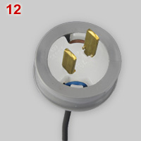 Australian parallel flat blade plug