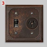 Vintage type I 10A socket