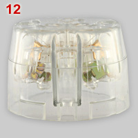 Australasian transparent 10A socket