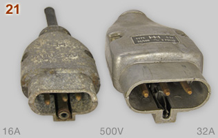 HH 500V 16A and 32A plugs