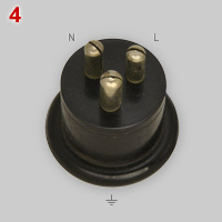 Bulgin 5A 3-pin plug