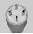 Czech extra low voltage plug