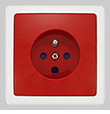 Non-standard typ E socket, small (2)