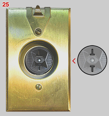 Clock socket made by Hubbell