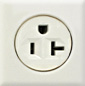 US combination receptacle, small