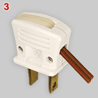 General Electric plug with automatic wiring device, 3