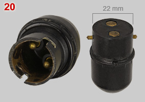 Litemaster B22d-2 connector and plug
