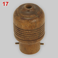 Wooden B22d-2 plug
