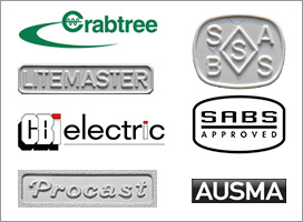 Logos and marks of South African plugs